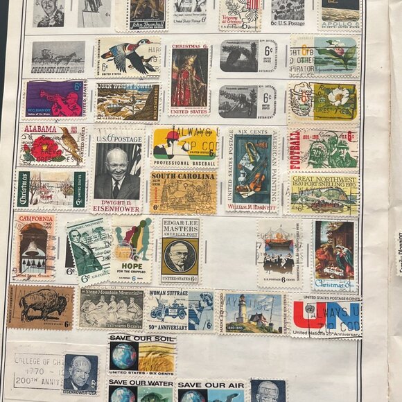 3 World-wide Postage Stamp Albums with stamps. Stamps are used not mint. - Picture 10 of 16